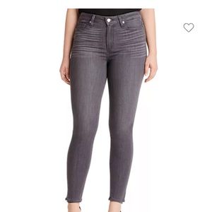 PAIGE VERDUGO ANKLE COTTON LIGNT GRAY COLOR JEANS SIZE 31